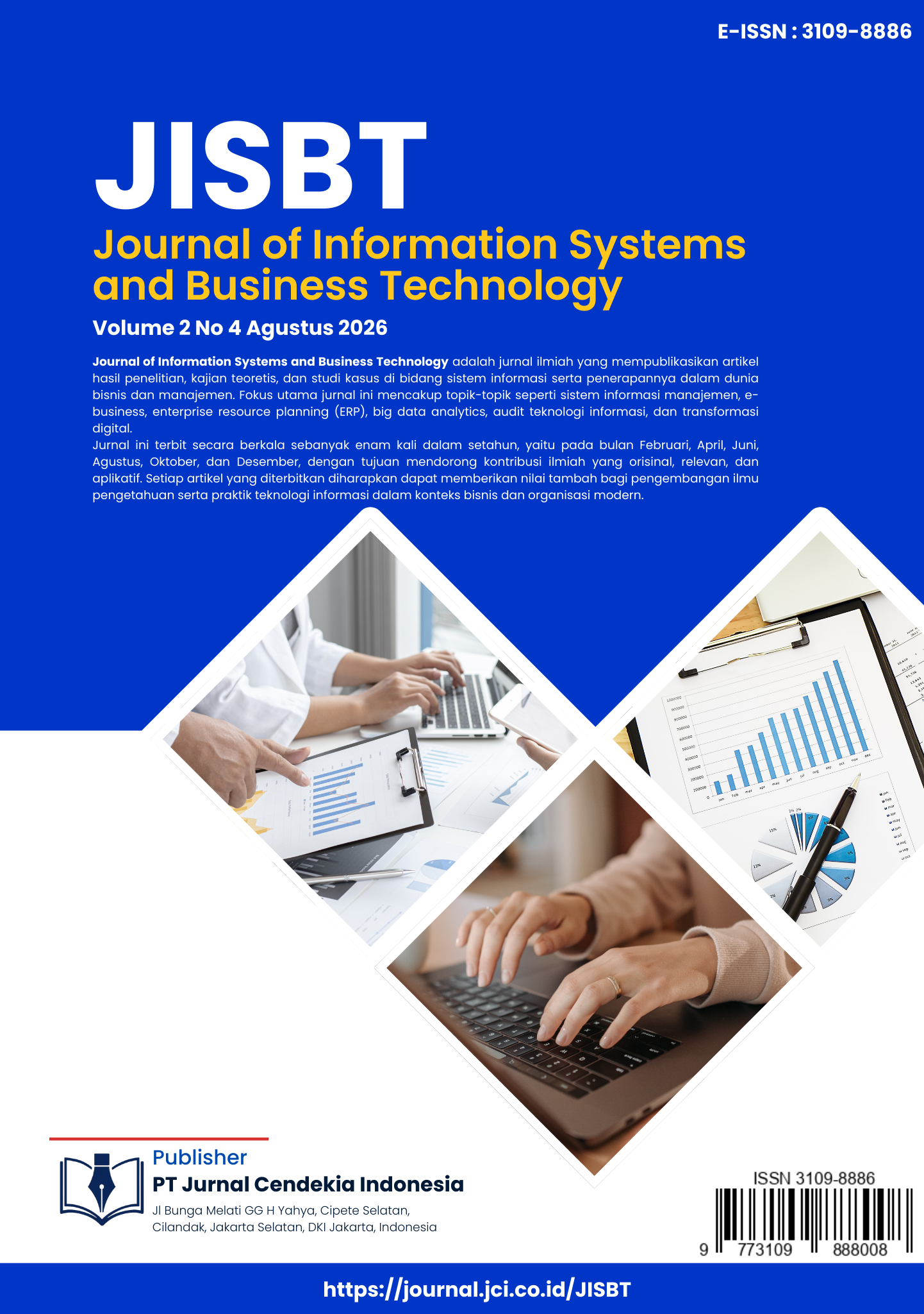 					View Vol. 2 No. 4 (2026): Journal of Information Systems and Business Technology
				