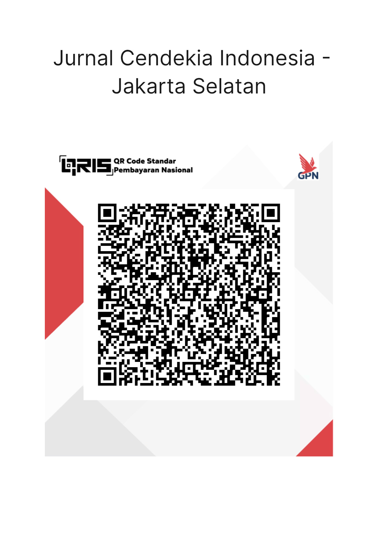 QRIS Barcode